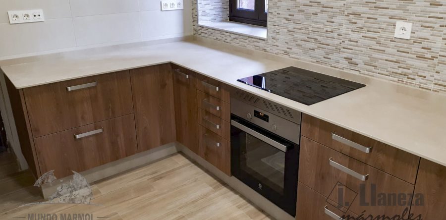Encimera en Rak Sand Surface