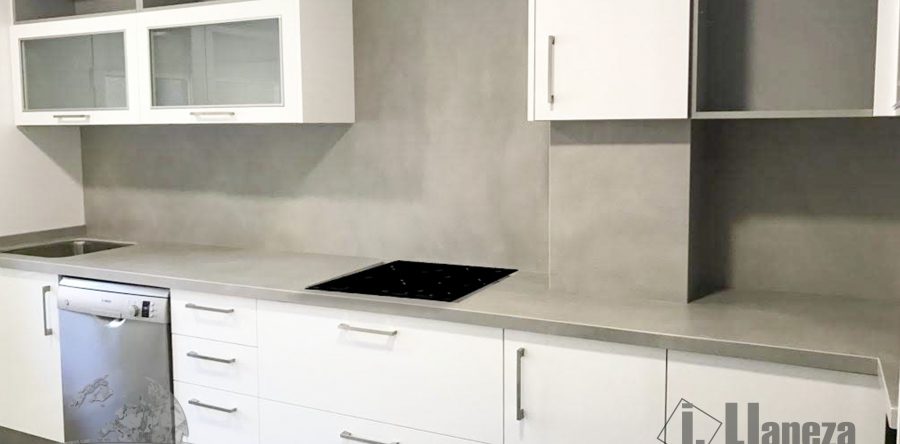 Encimera en Sapienstone Urban Argento